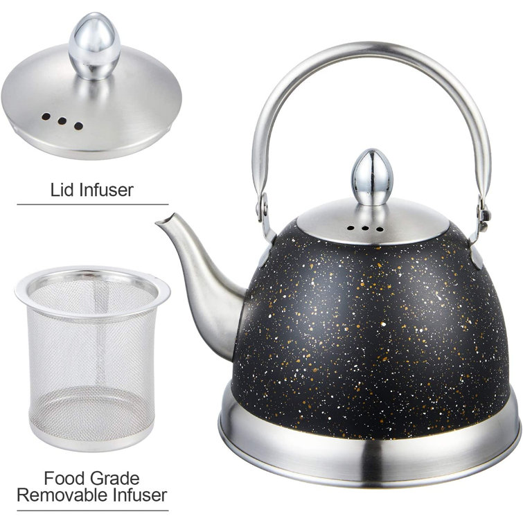 OGGI Tea Kettle for Stove Top - 64oz / 1.9lt