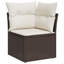 141cm Wide Patio Sofa with Cushions