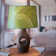 Real Cocoa Leaves Drum Lamp Shade