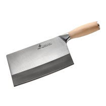 Master Grade I.O.Shen 6-in Stainless Steel Cleaver Knife - Heavy Duty  Chopper for Bones, Meat, and Vegetables - Impressive Weight and Balance in  the Cutlery department at