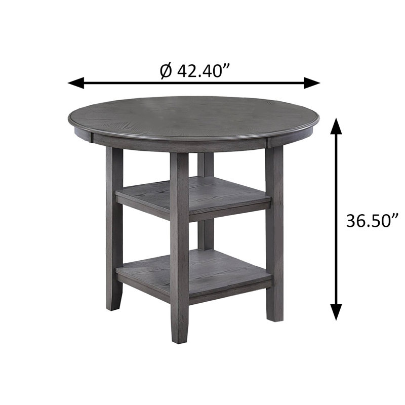 42.4" W 5-PCS COUNTER HIGH, GREY