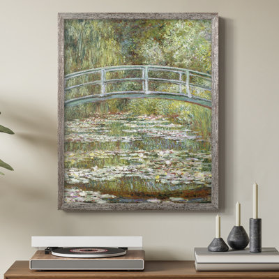 «Vintage Landscape XLV», reproduction encadrée - bois massif