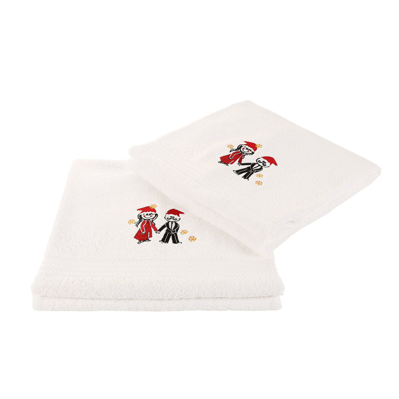 Ensemble de serviettes de bain 100% coton 2 pièces Altom