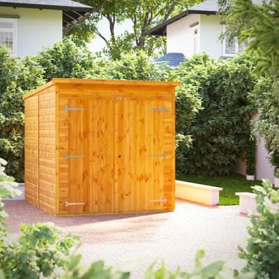 Powersheds Pent Timber Tongue & Groove Storage Shed