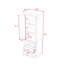 Grande armoire de rangement avec 3 tiroirs et tablettes réglables pour la salle de bain ou la cuisine-1792334654