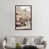 Classic Brown Wood Framed Canvas