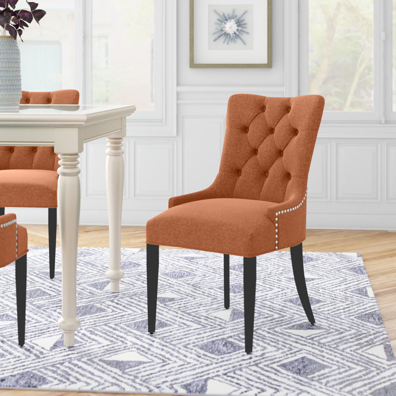 Chaise de salle à manger Regent, Orange