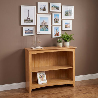 Malani 36" H Solid Wood Classic Bookcase