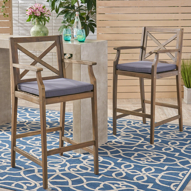 Tabouret Perla, Gris