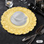 Assiettes de présentation rondes de 13 po-501430374