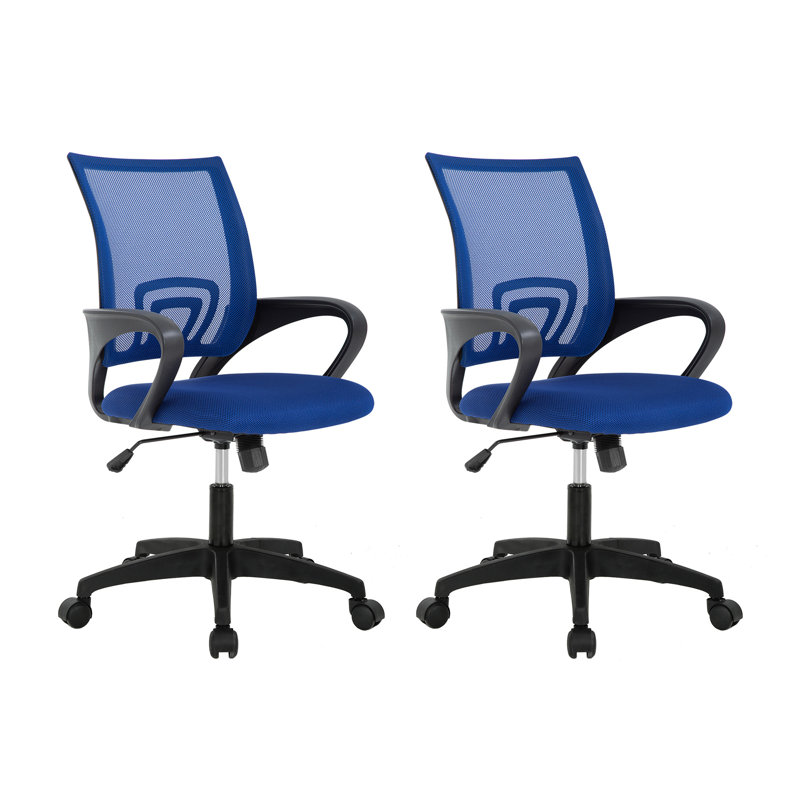 Chaise de travail réglable en hauteur, Bleu