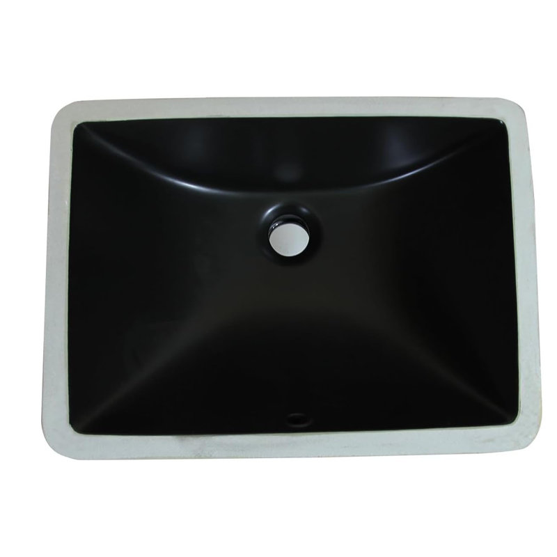 Petit lavabo sous-comptoir en porcelaine YZ2408BD