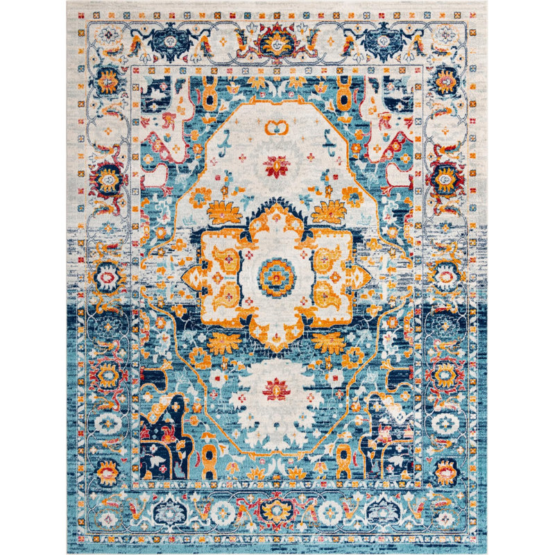 Hageman Oriental Indoor Rug, Rectangle 9' x 12'
