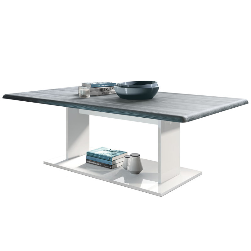 Akamu Trestle Coffee Table, Avola Anthracite