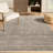 Abani Rugs Patsye AUS100A Modern Brown Micro Grid Pattern Minimalist Area Rug-1022931264