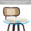 Ensemble de 3 tabourets de bar modernes, tabourets réglables à hauteur de comptoir en rotin de 26 pouces avec dossier en canne, tabourets de comptoir pivotants pour îlot / cuisine / comptoir / bar-581568881-581568878