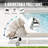 Outdoor Patio Chaise Lounge Set Of 3, Aluminum Pool Lounge Chairs With Side Table And Wheels, PVC-coated polyester Padded Adjustable Recliner All Weather For Poolside, Beach, Yard, Balcony-1755745411