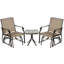 Ensemble de balançoire d'extérieur 3 pièces avec table basse-1742642846