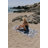 Chanyah Leopard Palm Organic Cotton Turkish Beach & Bath Towel, 36" x 66"-1476299755