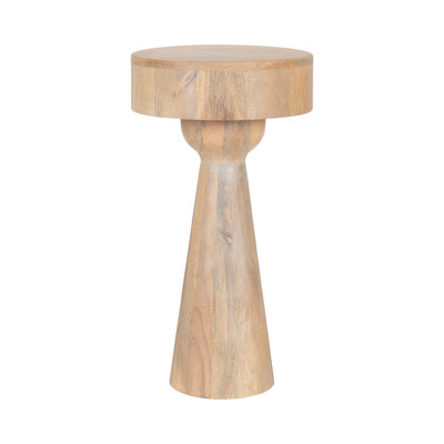 Solbrett Sculptural Mango Wood Side Table
