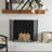 Venturi Metal Foldable Mesh Netting 3 Panel Geometric Fireplace Screen with Chevron Pattern-1662834634