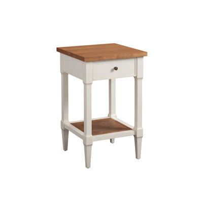 Laguna 1 - Drawer Solid Wood Nightstand