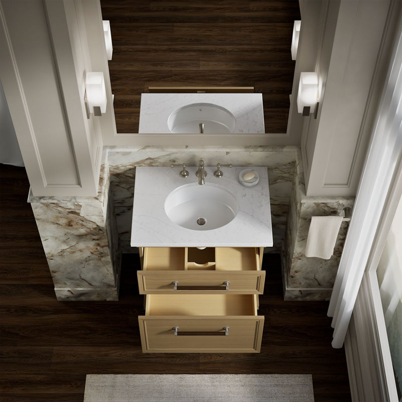Artifacts 30 In. Bathroom Vanity Cabinet, Cream