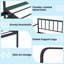 Wrought Studio Twin Daybed Adjustable Sofa Bed Frame With Charging Station & Led Lights