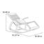 Chaise confortable entièrement en bois massif