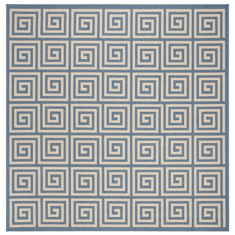 Tapis d'intérieur / extérieur Carovella, Carré 6 pi 7 po