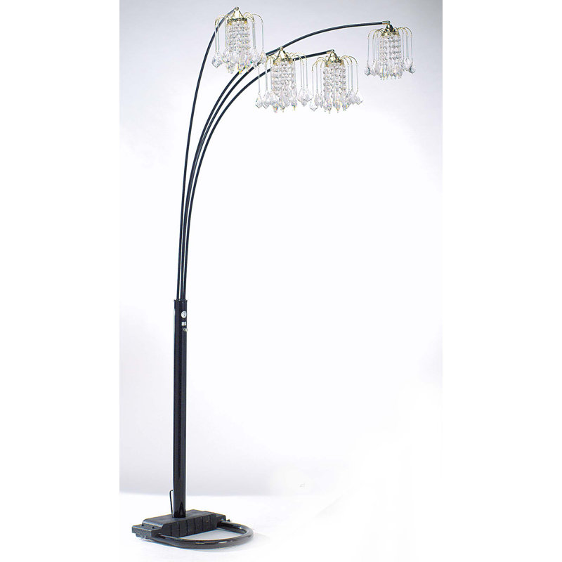 Headen 86'' Tree Floor Lamp, Black