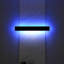 Lampe murale noire avec prise noire-476047559