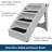 Cozy Up Folding Pet Steps 25" Grey-111313295-111313297