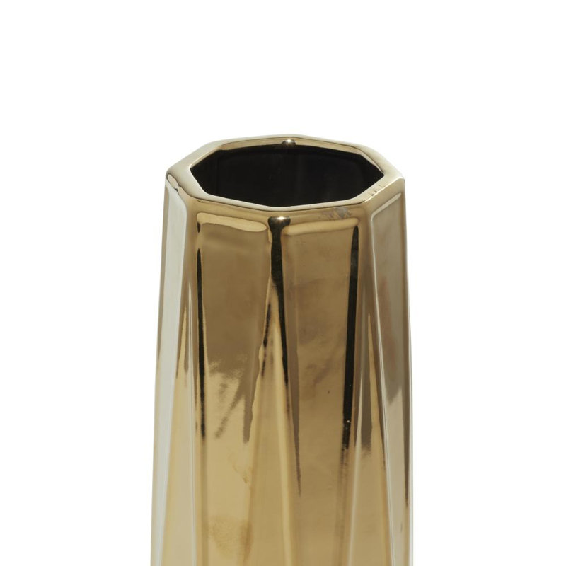 Ensemble de vases en céramique, Or