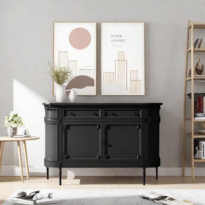 Light Luxury Sideboard With 2 Doors And 2 Drawers