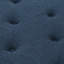 Kd - Tissu bleu marine avec un design simple rembourré pour une maison moderne