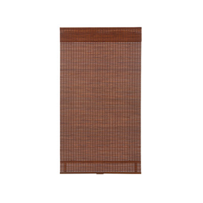 Cordless Bamboo Room Darkening Pecan Roman Shade -  Home Basics, B6S058C-2764