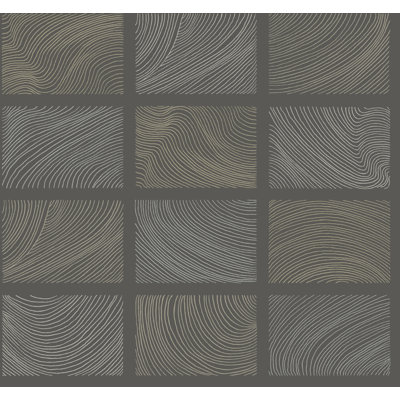 Bronson Ivory Topography Wallpaper