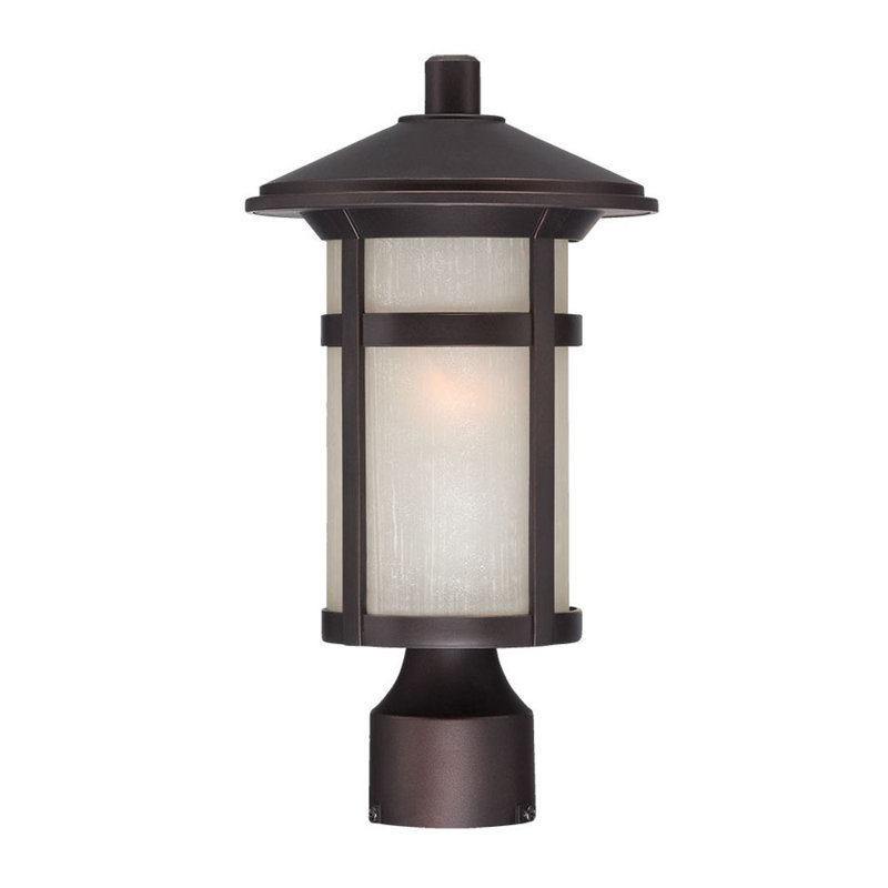 Misu Frosted Lantern Head, Brushed Silver