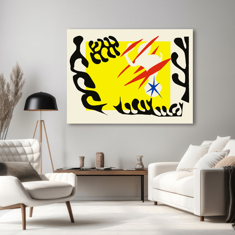 3HM7485 Jazz, The Nightmare Of The White Elephant by Henri Matisse - Wrapped Canvas Print, 80 cm H x 60 cm W