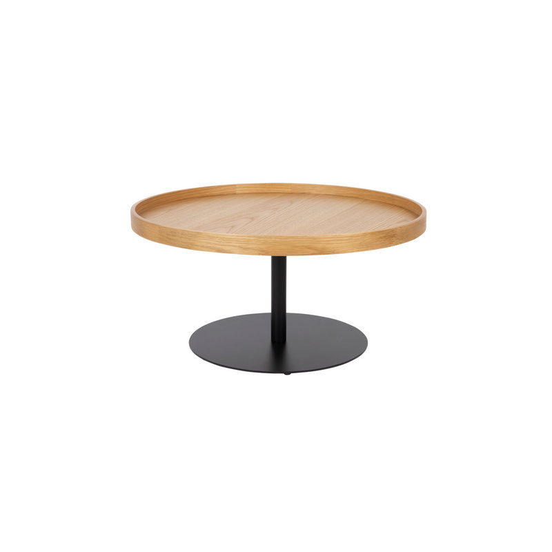 End Table, Brown, 14" H x 28" W x 28" D