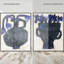 Indigo Vases Set Set by Oliver Gal-8013840-260955171
