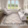 Floral Machine Washable Rugs for Living Room Non-Slip Farmhouse Accent Rug  Foldable Thin Indoor Carpet Stain-Resistant Modern Floor Mats for Bedroom, Nursery, Dining Room