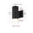 Jase Outdoor Wall sconce in Black