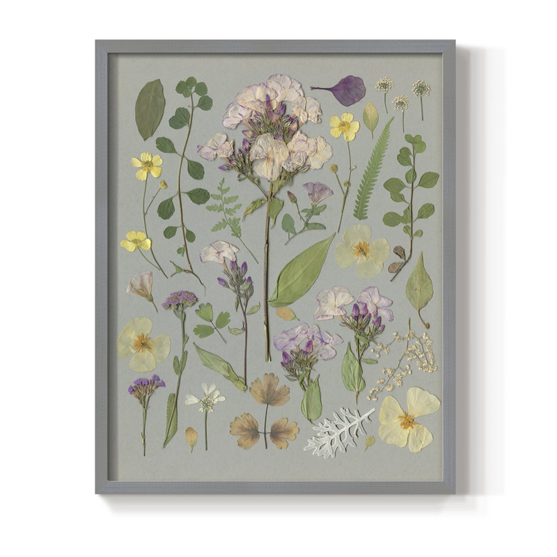 Organic Study I Framed Print - Solid Wood, Gray, 30" H x 24" W