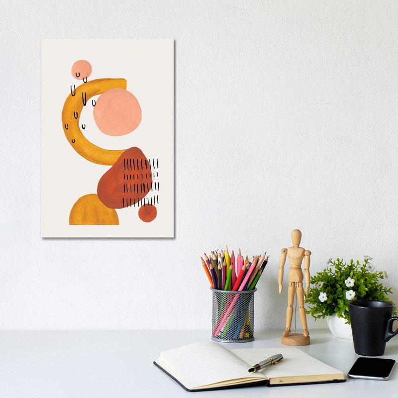 Terracotta Clay - Wrapped Canvas Print, 20.32 cm H x 30.48 cm W
