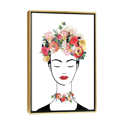 «Flower Crown Frida II» par Isabelle Z - impression d'art graphique