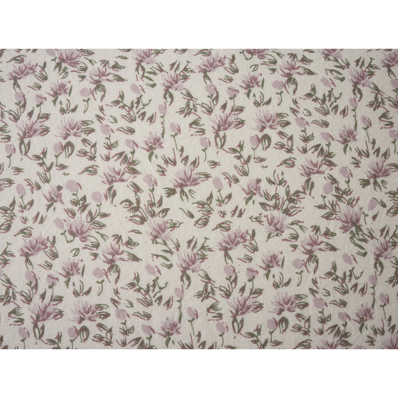 Organic Print Percale Sham, King