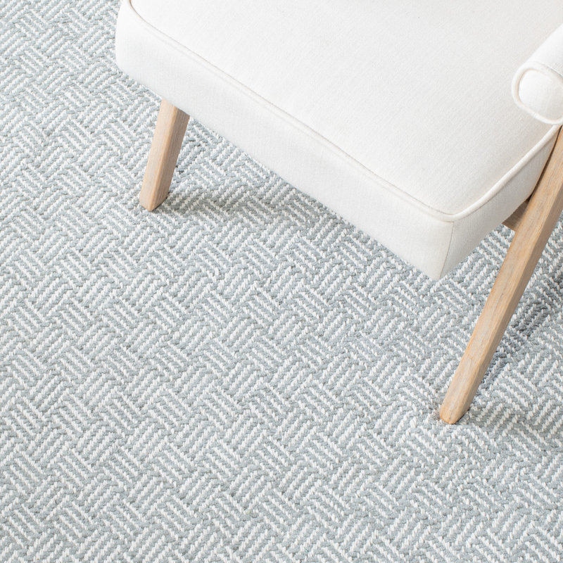 Tapis en coton tissé à plat Bryent, Rectangle 9 pi x 12 pi