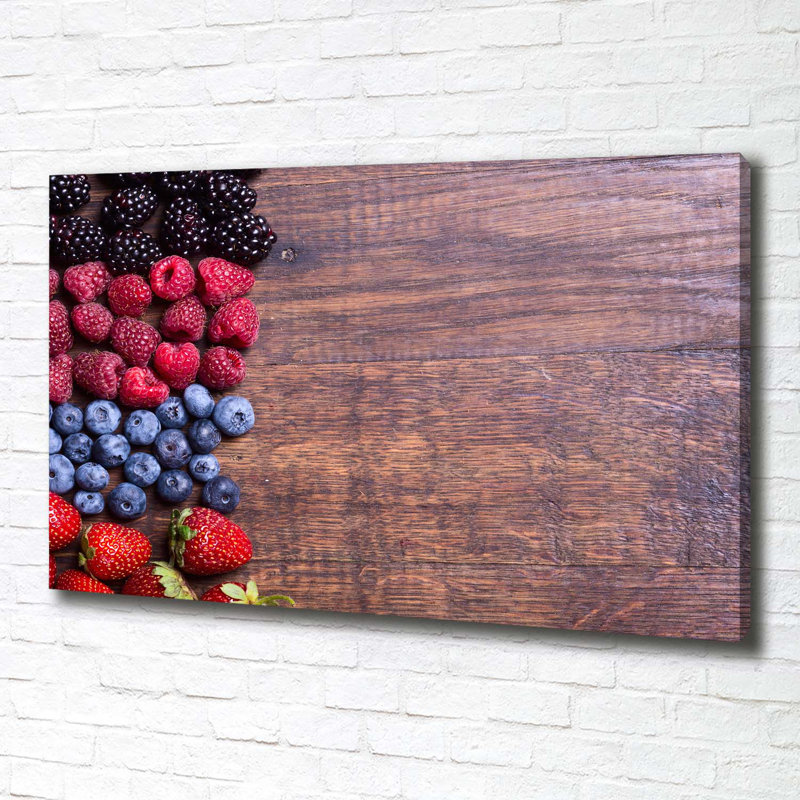 Forest Fruits - Wrapped Canvas Print